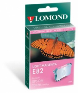 Картридж струйный Epson T08264A  light magenta  (Lomond L0202776)