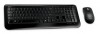 Клавиатура + мышь Microsoft 800 клав:черный мышь:черный USB РадиоMultimedia